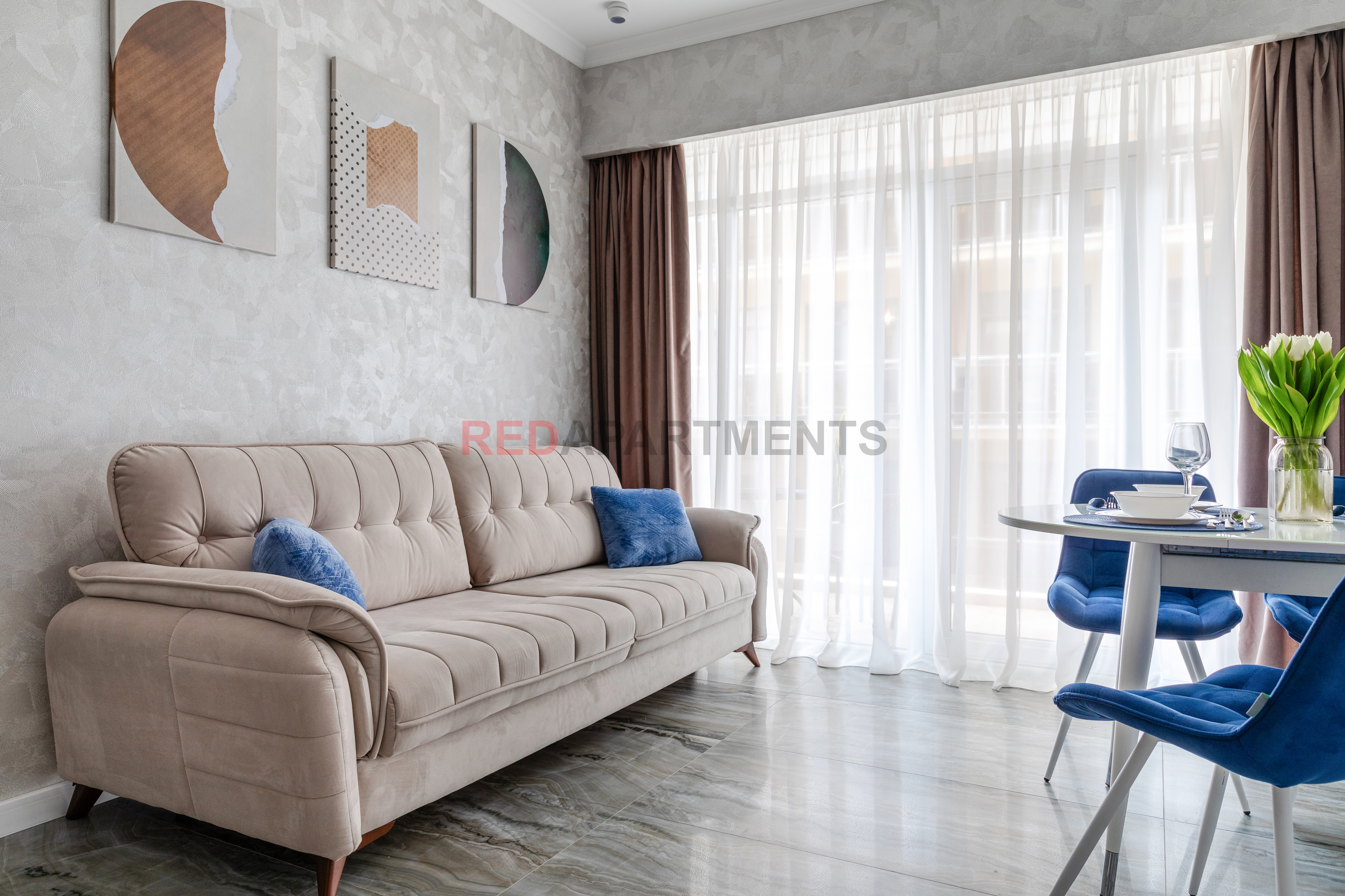 Сочи: Апартаменты Апартаменты на Гагринская, 3/8 (Кассандра), 75м²