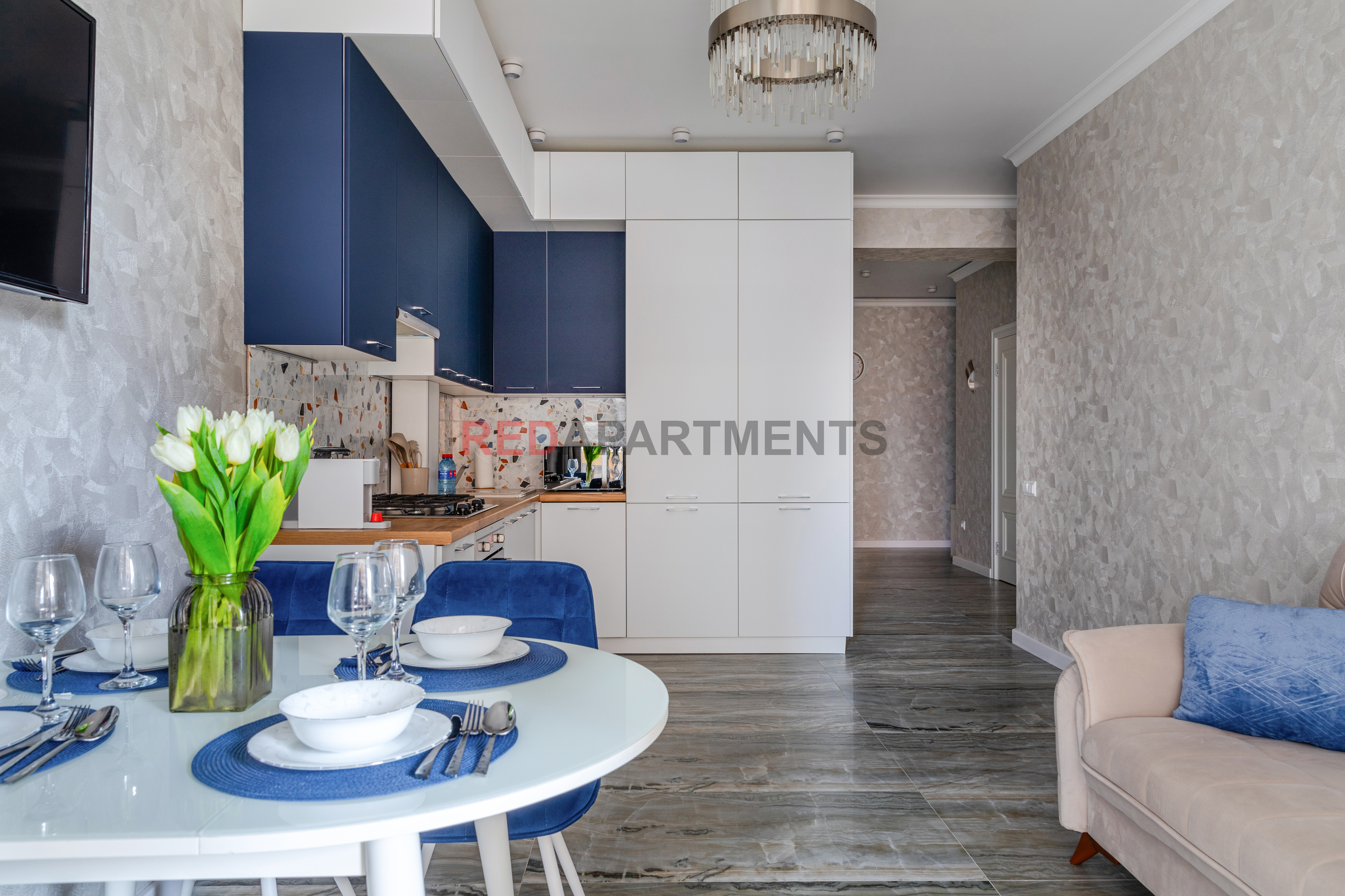 Сочи: Апартаменты Апартаменты на Гагринская, 3/8 (Кассандра), 75м²