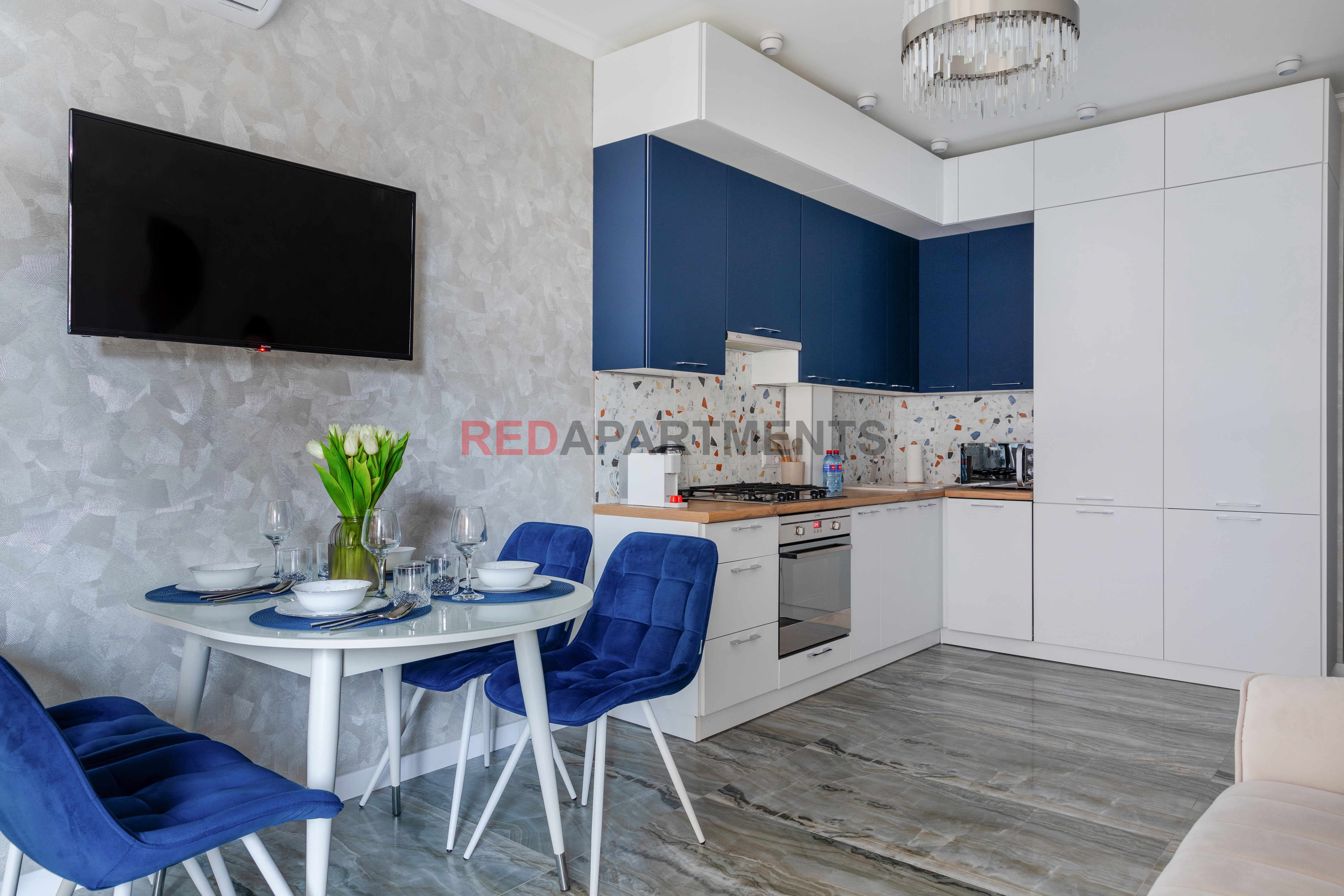 Квартира в Апартаменты на Гагринская, 3/8 (Кассандра), 75м²